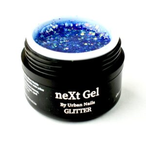 next gel glitter urban nails ngg blauw