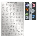 Moyra Stamping Plate 115 origami