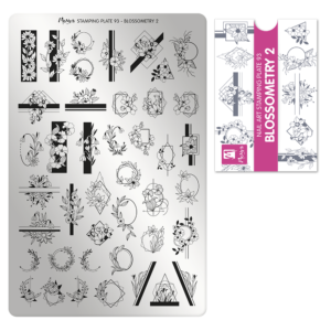 Moyra stamping plate 093 - Blossometry2