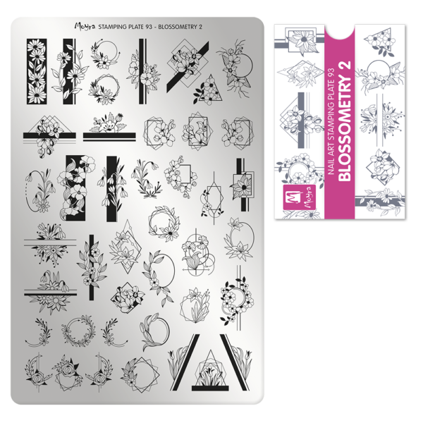 Moyra stamping plate 093 - Blossometry2