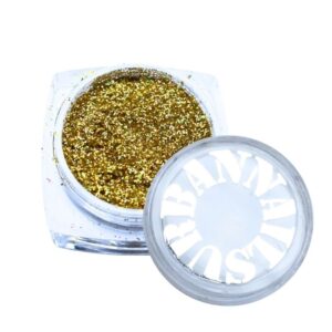 urban nails biodegradable goud geel Diamond Line bdl03