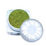 urban nails biodegradable geel groen glitter dust bgd06