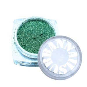 urban nails biodegradable jade groen glitter dust bgd07