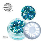 big sparkle glitter BS36 urban nails