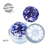 big sparkle glitter BS38 urban nails