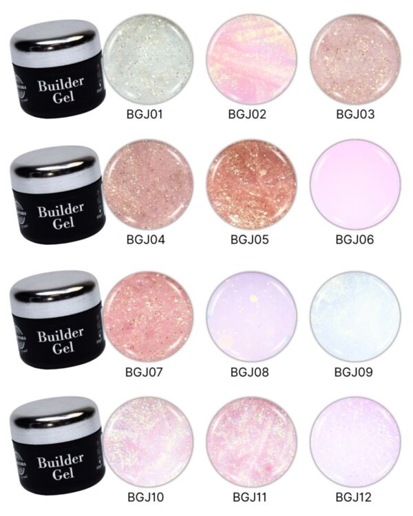Builder Gels in pot