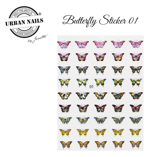butterfly Stickers 01