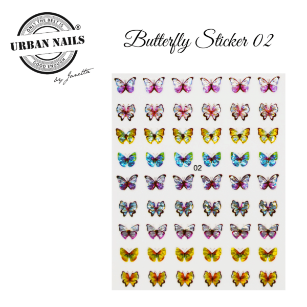 butterfly Stickers 02