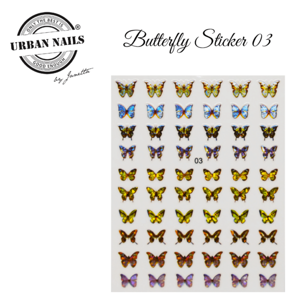 butterfly Stickers 03