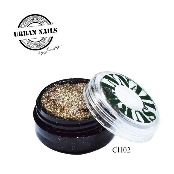 CH02 chrome urban nails
