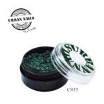urban nails chrome pigment groen