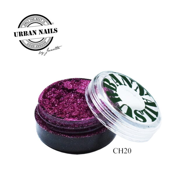 urban nails chrome pigment ch20