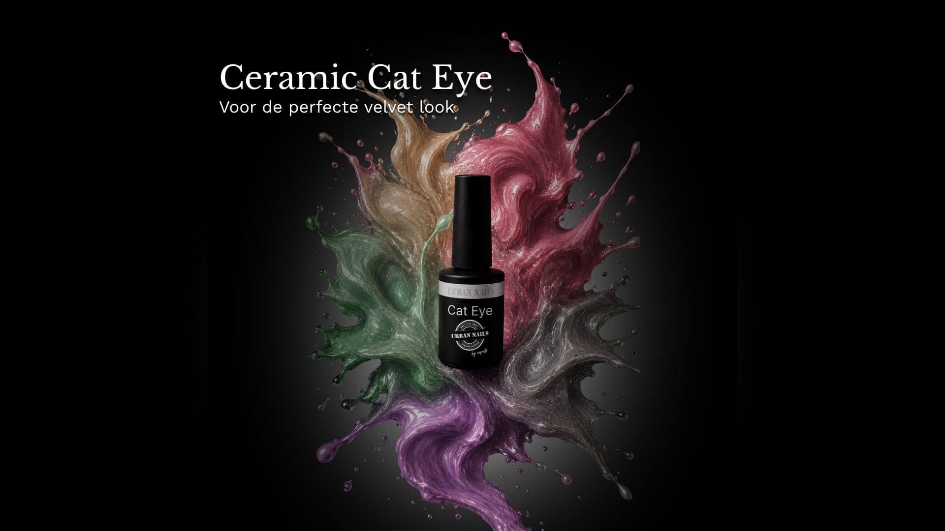 Urban Nails Ceramic Cat Eye - Luxe magnetisch Cat Eye effect voor nagels