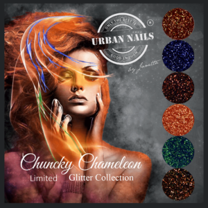 Urban Nails Chunky Chameleon Glitter Collection