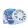 Diamond Line DL62 helderblauw multi glitter urban nails