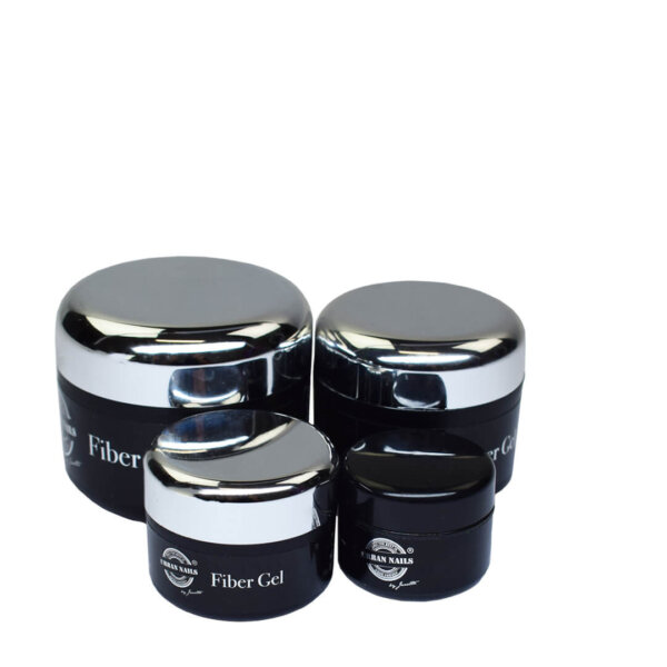 fiber gel clear urban nails