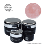 Fiber Gel Sparkle Peach
