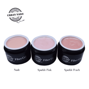 Fiber Gel Nude Sparkle Pink Sparkle Peach