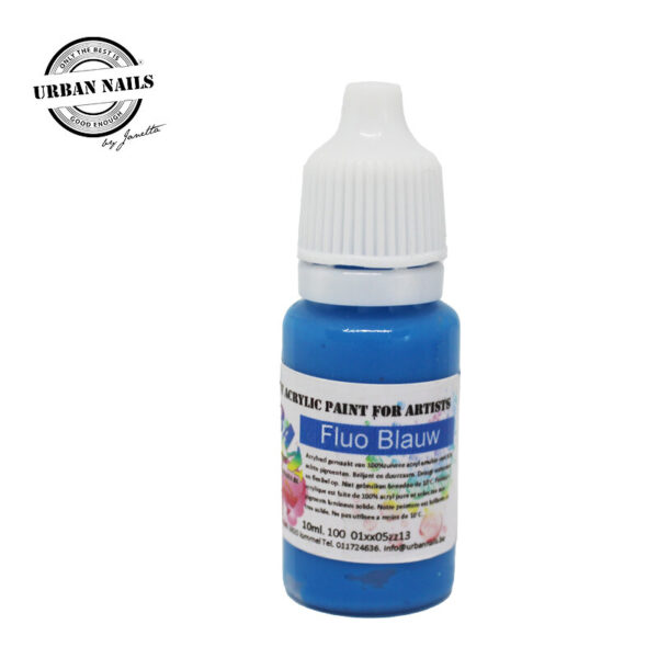 pure paint fluo blauw