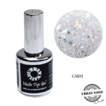 glitter Matte Top GM02 rond