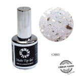 glitter Matte Top GM03 rond