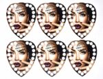 Hart display inlay / stickervel