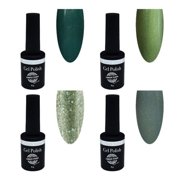 Hidden Forest Gel Polish Collection Tips
