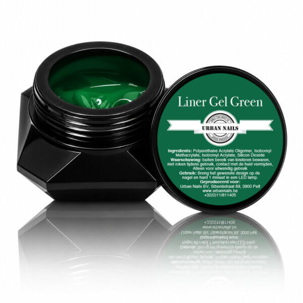 LinerGel.Green Urban Nails Liner Gel Green