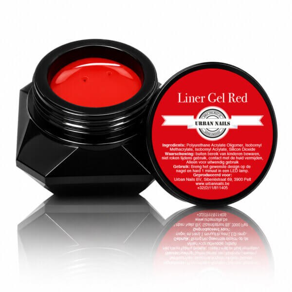 LinerGel.Red Urban Nails Liner Gel Red