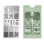 Moyra stamping plate mini 110 - My secret garden