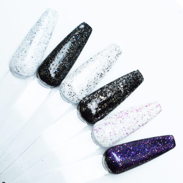 Mini Glitter Top Gel colorpops MGT01, 02, 03