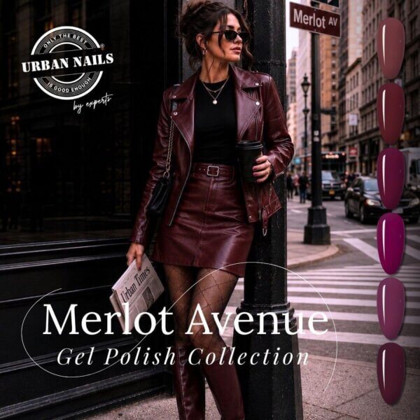 Merlot Avenue Gel Polish collection.square Merlot Avenue Gel Polish Collection