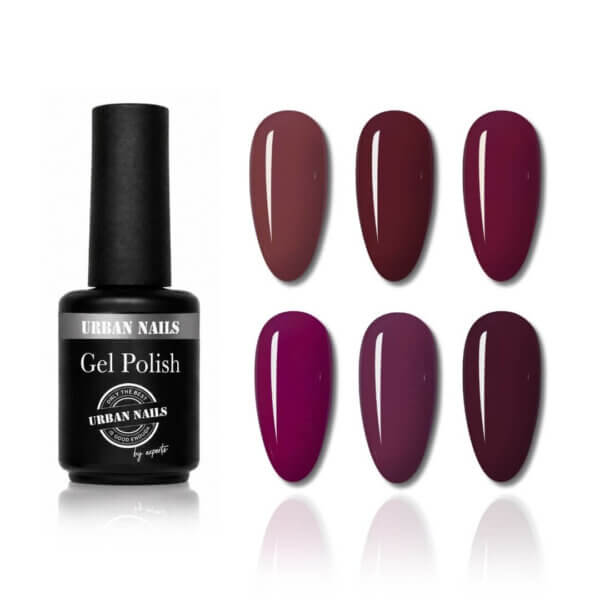 Merlot Avenue Gel Polish Collection tips