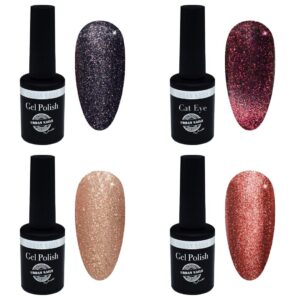 Midnight Sparkle Gel Polish Collection Tips