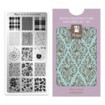 Moyra Mini Stamping Plate 104 My Little Universe