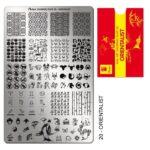 Moyra Stamping Plate 20 Orientalist