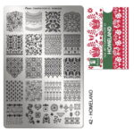 Moyra Stamping Plate 42 Homeland