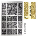 Moyra Stamping Plate 49 Ornaments 2