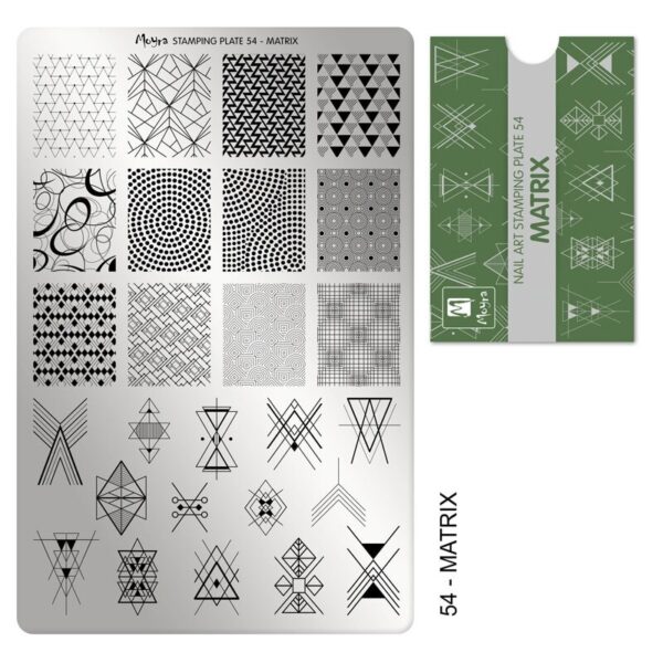 Moyra Stamping Plate 54 Matrix