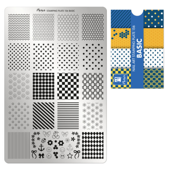 Moyra Stampingplate 156 basic Moyra Stampingplate 156 - Basic