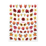 Moyra Watertransfer Sticker Collection No. 05 Flowers