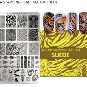 Moyra stamping plate 104 suede