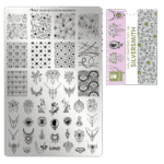 Moyra stamping plate 146 Silversmith