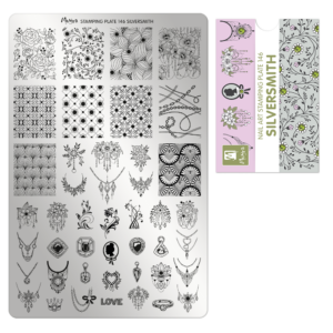 Moyra stamping plate 146 Silversmith