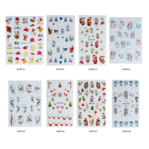 Nail Art Sticker Winter NASW-01 t/m -08