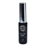 nail art gel black urban nails
