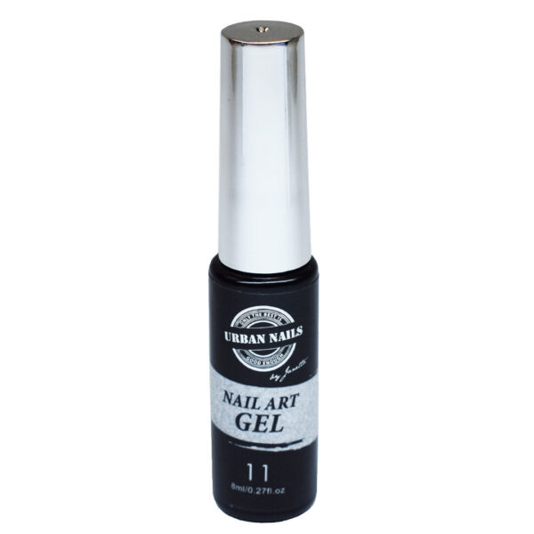 Nail Art Gel 11 metallic silver