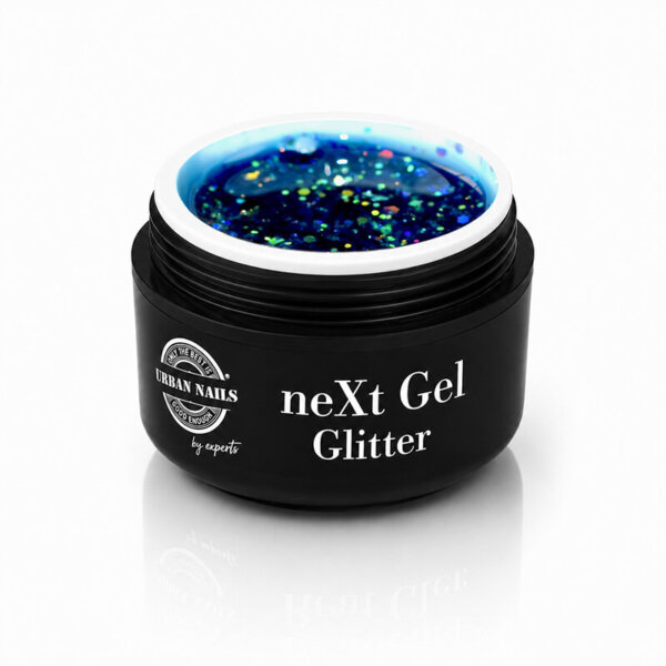 Urban Nails neXt Gel Glitter 02 Dark Blue