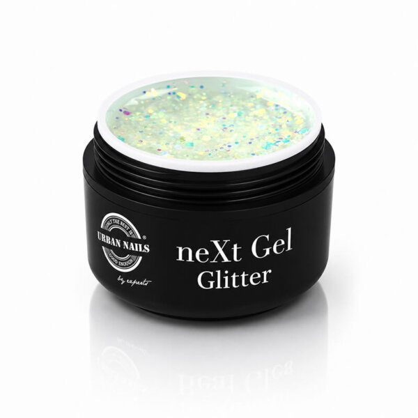Urban Nails neXt Gel Glitter 08 White