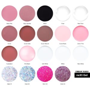 next gel colors kleur rondjes